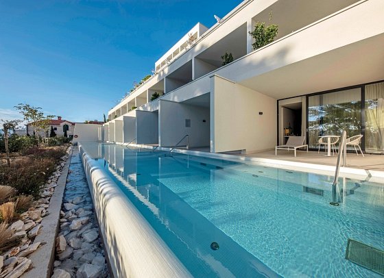 Bluesun Hotel Berulia - Wohnbeispiel Doppelzimmer Superior Swim Up (Zimmercodierung DSQ)