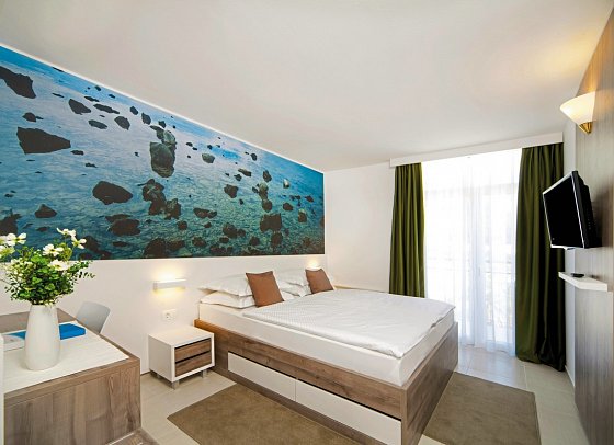 Bluesun Hotel Neptun - Wohnbeispiel Doppelzimmer Meerseite (Zimmercodierungen DBC, DC3 & EBC)