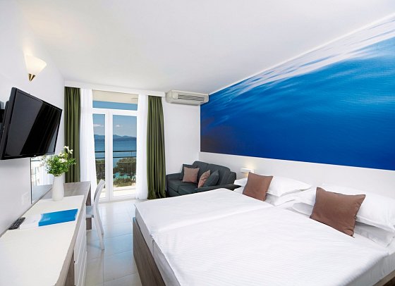 Bluesun Hotel Neptun - Wohnbeispiel Doppelzimmer Superior Meerseite (Zimmercodierung DSC)