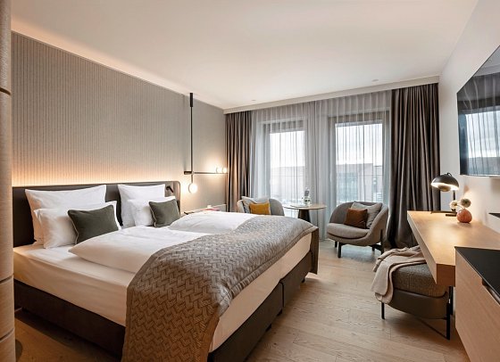 ATLANTIC Hotel Heidelberg - Wohnbeispiel Doppelzimmer Comfort (Zimmercodierung DB1)