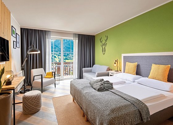 ever.grün KAPRUN - Wohnbeispiel Doppelzimmer Urban Living M (Zimmercodierung DF1)