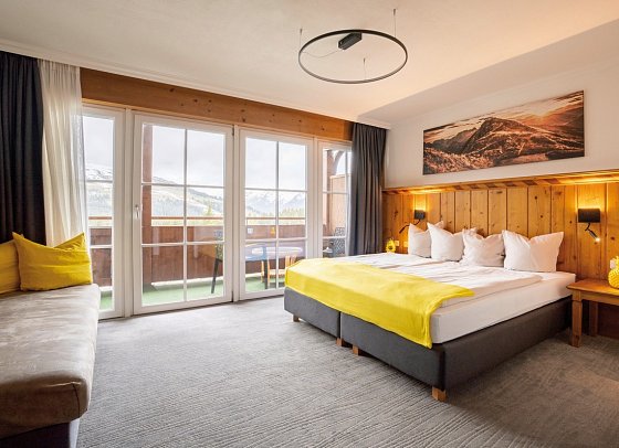 MY ALPENWELT Resort - Wohnbeispiel Doppelzimmer Superior Bergblick (Zimmercodierung DSB)