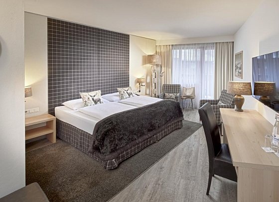 Das Alpenhaus Kaprun - Wohnbeispiel Doppelzimmer Alpenwohnen M (Zimmercodierung DB2)