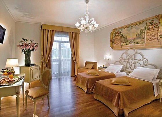 Quisisana Terme - Wohnbeispiel Doppelzimmer Standard (Zimmercodierung DG1)