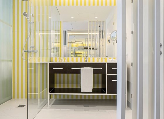 Falkensteiner Hotel & Spa Jesolo - Beispiel Bad (Zimmercodierungen DS1, DSN & WB1)