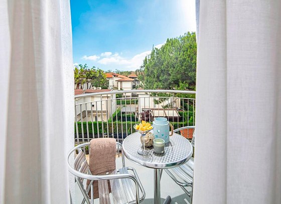 Park Hotel - Beispiel Balkon (Zimmercodierung DB1)