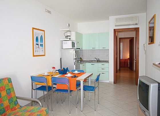 Residenza Le Acacie - Wohnbeispiel Appartement (Zimmercodierung AB1)