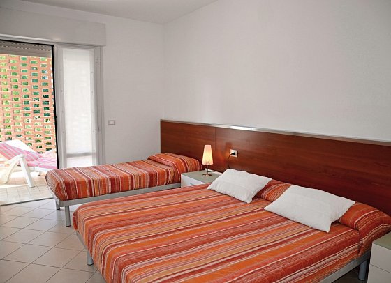 Residenza Le Acacie - Wohnbeispiel Appartement (Zimmercodierung AB1)