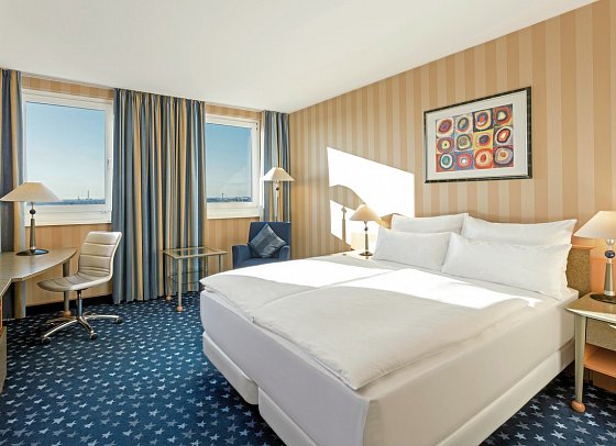 NH Danube City - Wohnbeispiel Doppelzimmer Standard (Zimmercodierung DG1)