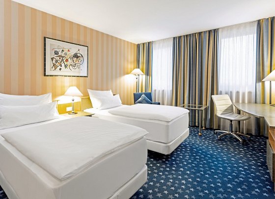 NH Danube City - Wohnbeispiel Doppelzimmer Standard (Zimmercodierung DG1)