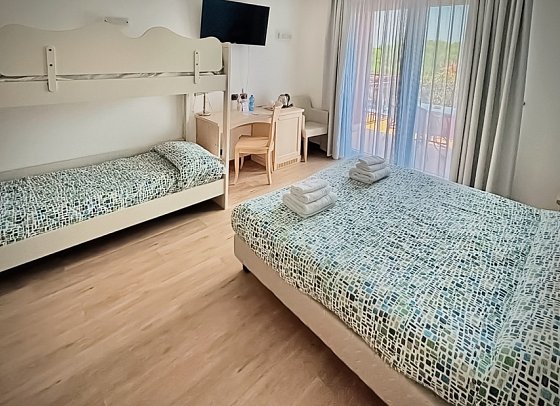 Bella Italia - Wohnbeispiel Vierbettzimmer (Zimmercodierung RB1)