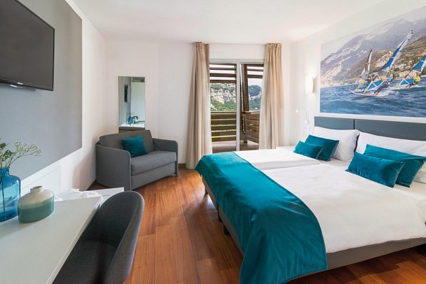 Garda Hotel Forte Charme - Wohnbeispiel Doppelzimmer Superior (Zimmercodierung DS1)