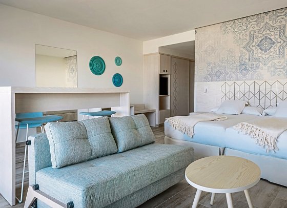 Iberostar Waves Royal Andalus - Wohnbeispiel Juniorsuite Meerblick (Zimmercodierungen J1M & J2M)