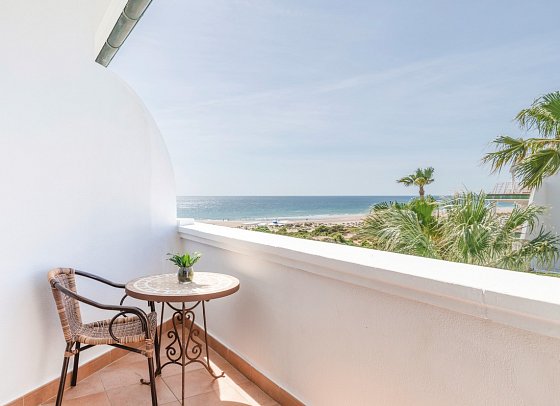 Iberostar Selection Andalucía Playa - Wohnbeispiel Doppelzimmer Meerblick bessere Lage (Zimmercodierungen DX1 & DX3)