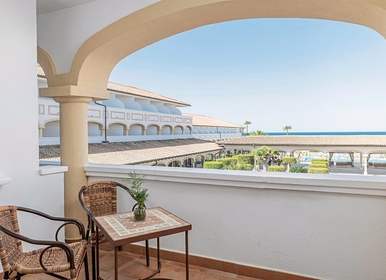 Iberostar Selection Andalucía Playa - Balkonbeispiel Juniorsuite (Zimmercodierungen JB1 & JB2)