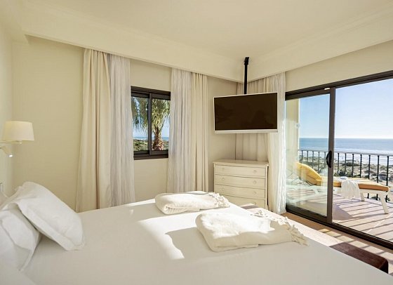 Iberostar Selection Andalucía Playa - Wohnbeispiel Suite Meerblick Beachfront (Zimmercodierungen W1M & W2M)