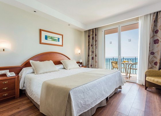 Hipotels Flamenco Conil - Wohnbeispiel Doppelzimmer Meerblick Typ Las Tres Piedras (Zimmercodierung D1M)