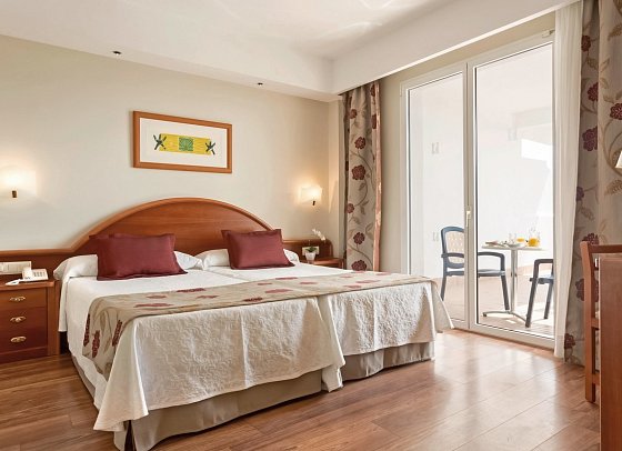 Hipotels Flamenco Conil - Wohnbeispiel Doppelzimmer Standard (Zimmercodierungen DG1 & DP1)