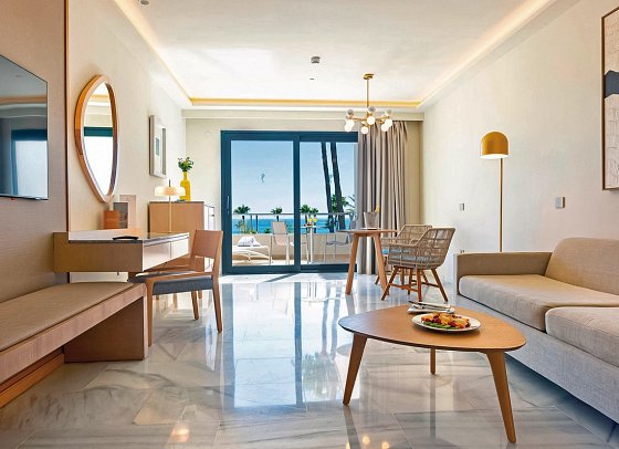 Hipotels Barrosa Palace - Wohnbeispiel Suite Senior Typ Serenity (Zimmercodierung WB1)