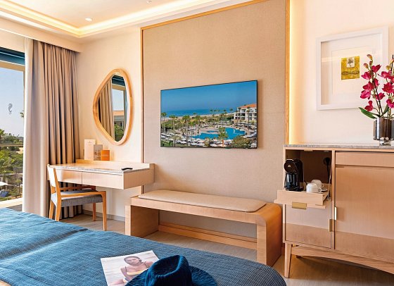 Hipotels Barrosa Palace - Wohnbsp. Doppelzimmer seitl. Meerblick (Zimmercodierungen DBN & DPN)