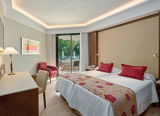 Hipotels Sherry Park - Wohnbeispiel Doppelzimmer (Zimmercodierung DB1)
