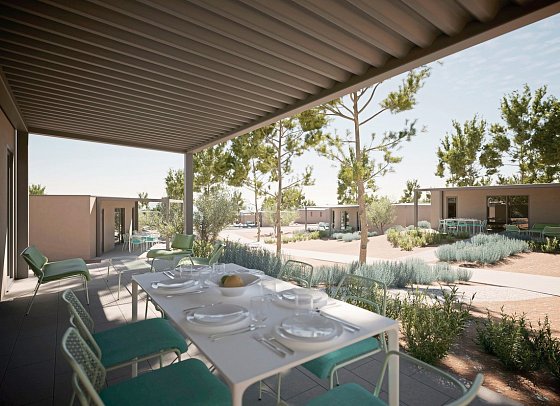 Aminess Style Camping Avalona Glamping Villas & Holiday Homes - Wohnbeispiel Family Premium Holiday Home (Zimmercodierung HB2)