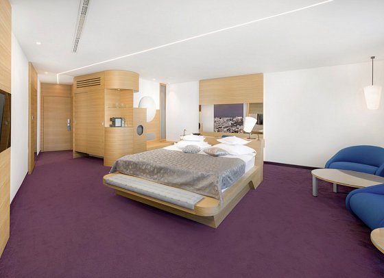 Olympia Sky - Wohnbeispiel Suite Deluxe seitl. Meerblick (Zimmercodierung WDN)