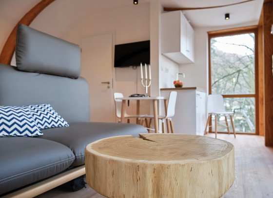 Sonnenresort Ettershaus - Wohnbeispiel Baumhaus Elvis Junior (Zimmercodierung BB1)