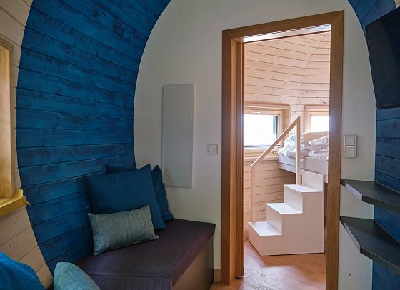Sonnenresort Ettershaus - Wohnbeispiel Baumhaus Oktagon (Zimmercodierung BB2)