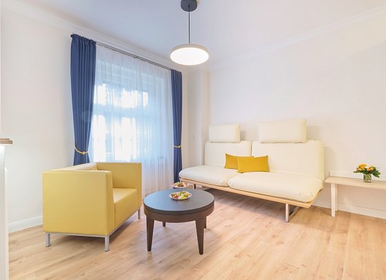 Sonnenresort Ettershaus - Wohnbeispiel Juniorsuite Glashaus (Zimmercodierung JG1)