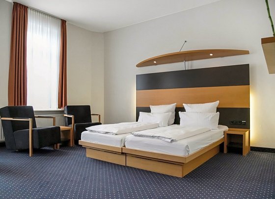 Der Achtermann - Wohnbeispiel Doppelzimmer Komfort (Zimmercodierung DF1)