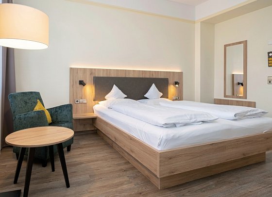 Hotel Niedersächsischer Hof - Wohnbeispiel Doppelzimmer Premium (Zimmercodierung DB1)