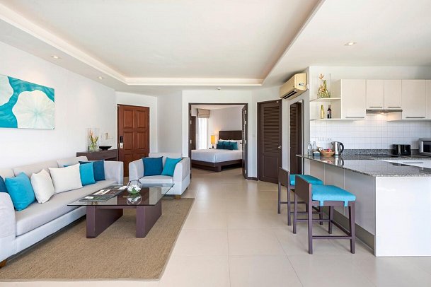 Dewa Phuket Resort & Villas - Wohnbeispiel One Bedroom Suite (Zimmercodierung WB1)