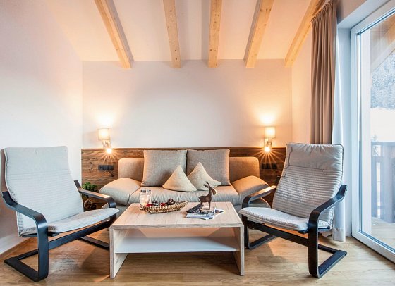 Erlebnishotel Family Resort Fendels - Wohnbeispiel Suite (Zimmercodierung WI1)