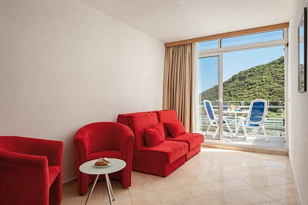 Hedera - Wohnbeispiel Doppelzimmer Meerseite 3 Personen (Zimmercodierung DB2)