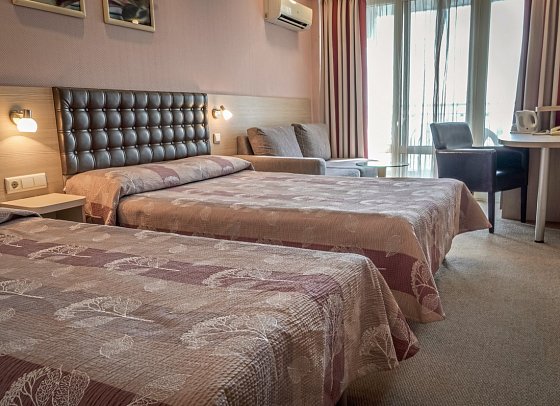 Sandy Beach - Wohnbeispiel Doppelzimmer (Zimmercodierungen DE1, DBN & D1N)