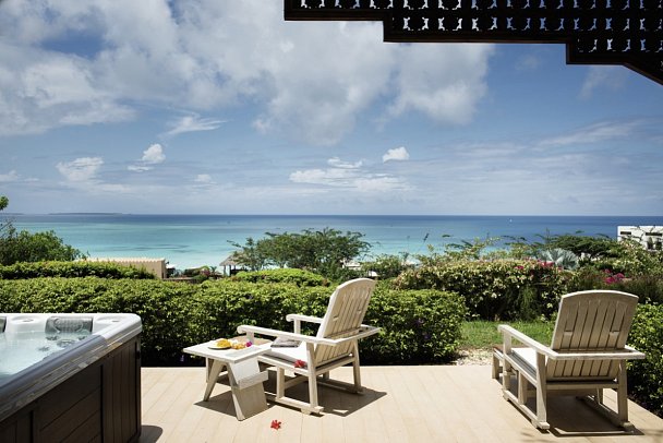 RIU Palace Zanzibar - Beispiel Balkon Jacuzzi-Suite (SUA)