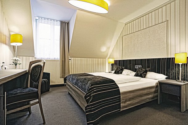 Konsumhotel Dorotheenhof Weimar - Wohnbeispiel Doppelzimmer (Zimmercodierung DB1)
