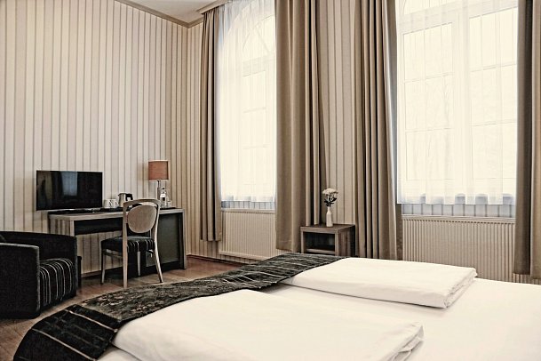 Konsumhotel Dorotheenhof Weimar - Wohnbeispiel Doppelzimmer (Zimmercodierung DB1)