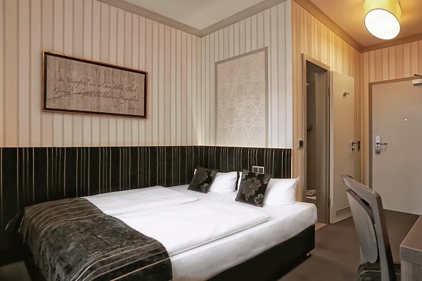 Konsumhotel Dorotheenhof Weimar - Wohnbeispiel Einzelzimmer (Zimmercodierung EB1)