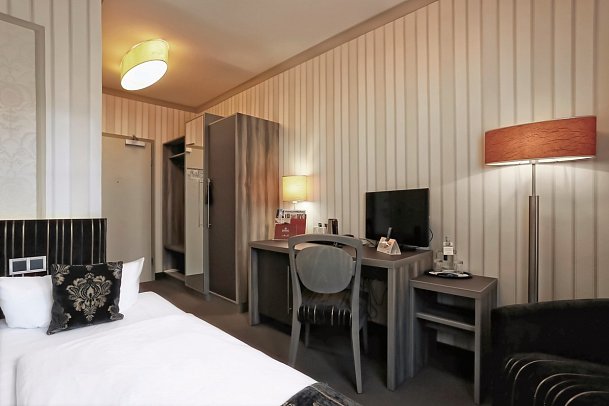 Konsumhotel Dorotheenhof Weimar - Wohnbeispiel Einzelzimmer (Zimmercodierung EB1)