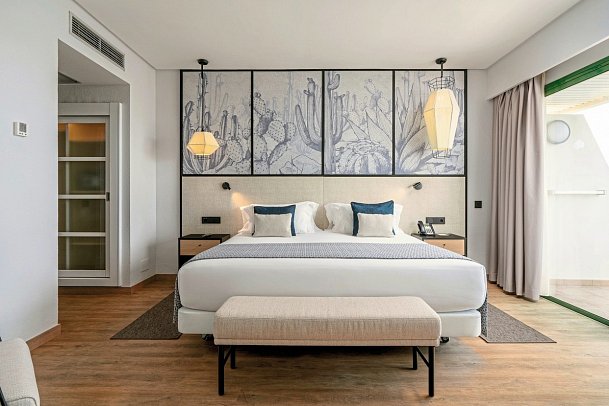 Dreams Lanzarote Playa Dorada Resort & Spa - Wohnbeispiel Master Suite frontaler Meerblick Preferred Club (Zimmercodierung WMO)