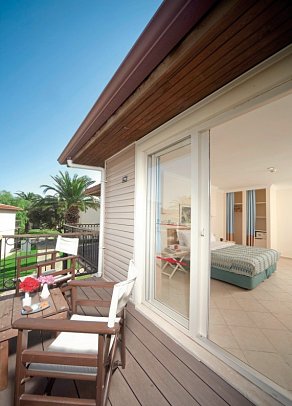 Club Resort Atlantis - Wohnbeispiel Doppelzimmer Gartenblick (Zimmercodierung DBG)