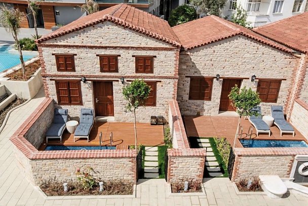 Double Tree by Hilton Kusadasi - Wohnbeispiel Cottage mit Privatgarten & Jacuzzi (Zimmercodierung DB1)