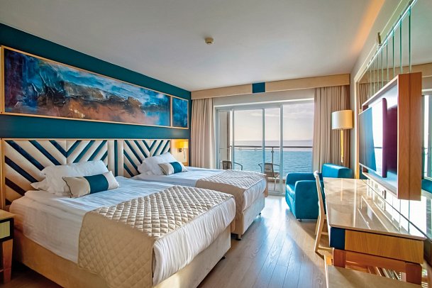Charisma Deluxe Hotel - Wohnbeispiel Doppelzimmer Superior Meerblick (Zimmercodierungen DSM & DCM)