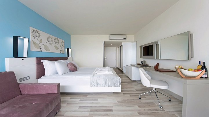 Flora Garden Ephesus - Wohnbeispiel Doppelzimmer Deluxe Landblick (Zimmercodierungen DDL & DC1)