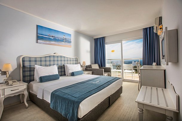 Atlantique Holiday Club - Wohnbeispiel Doppelzimmer Meerblick (Zimmercodierung DBM)