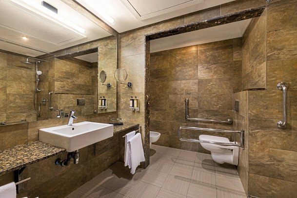 RIU Palace Tikida Agadir - Wohnbeispiel Bad (Zimmercodierung DB2)