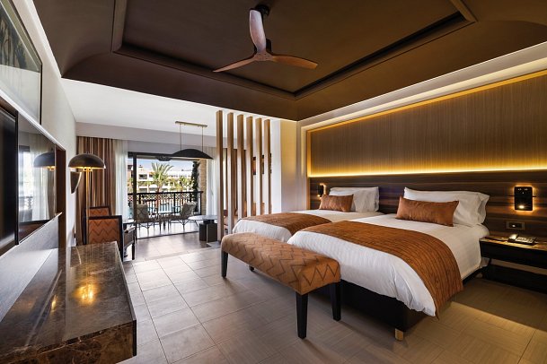 RIU Palace Tikida Agadir - Wohnbeispiel Doppelzimmer Poolblick (Zimmercodierung D1P)