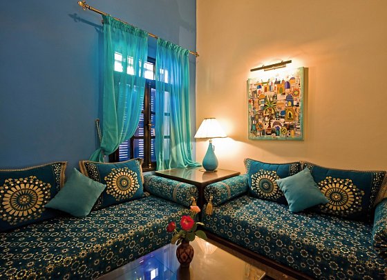 Riad Maison Du Sud - Wohnbeispiel Doppelzimmer (Zimmercodierung DB1)